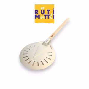 Pizzaschaufel rund 23cm mit Holzgriff