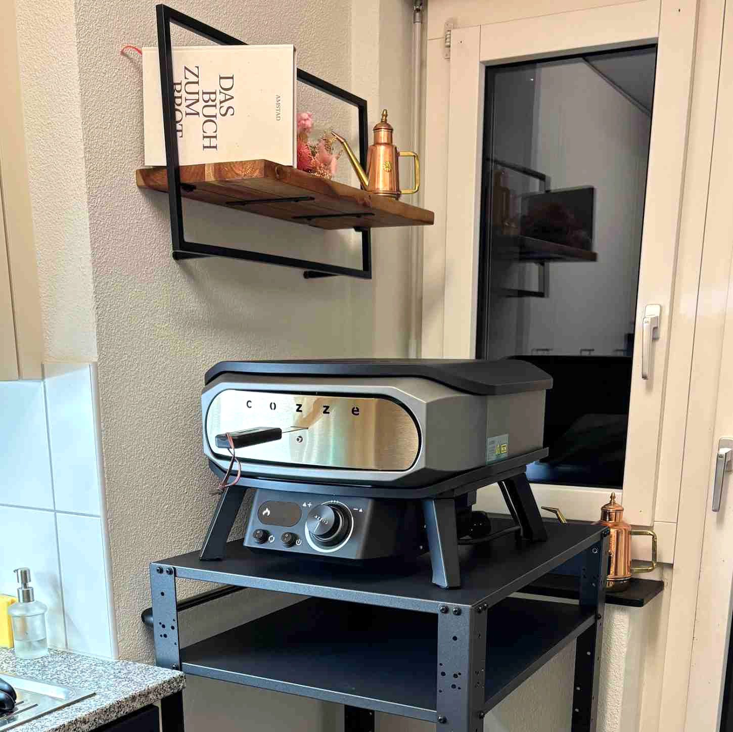 Cozze premium rotate auf pizzaofenwagen